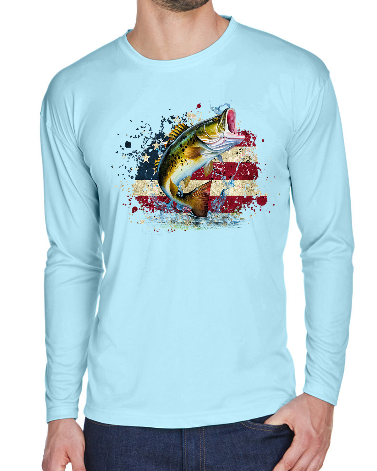 Custom Fishing Shirts Long Sleeve Fishing Sportswear Clothes