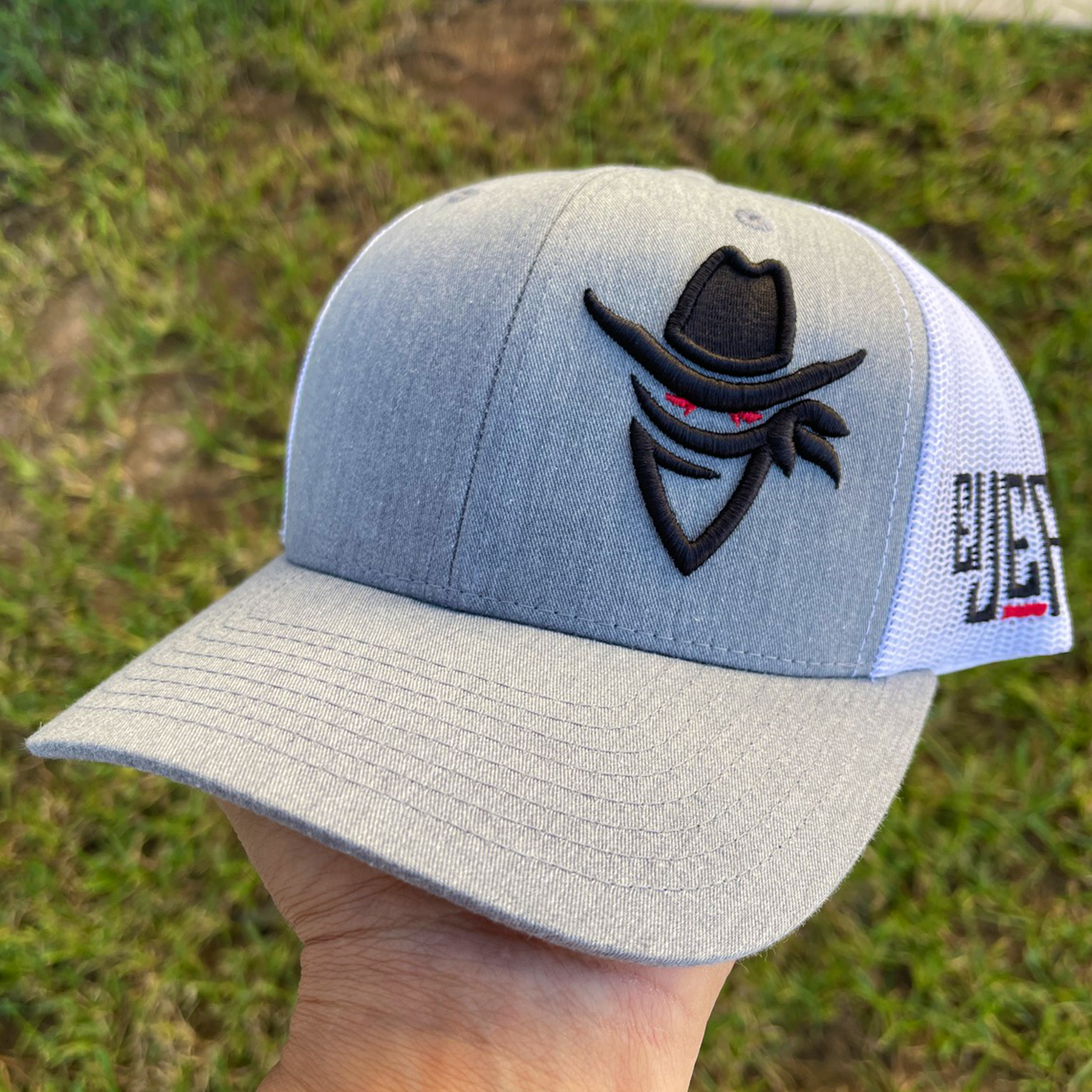Bandit Cheap Custom Hat Affordable Yupoong Mens Adjustable Trucker Hat Richardson 112 Logo Hats