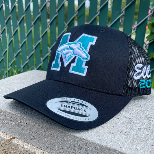 Pasadena Memorial High School Mavericks 3D Trucker Mesh Hat