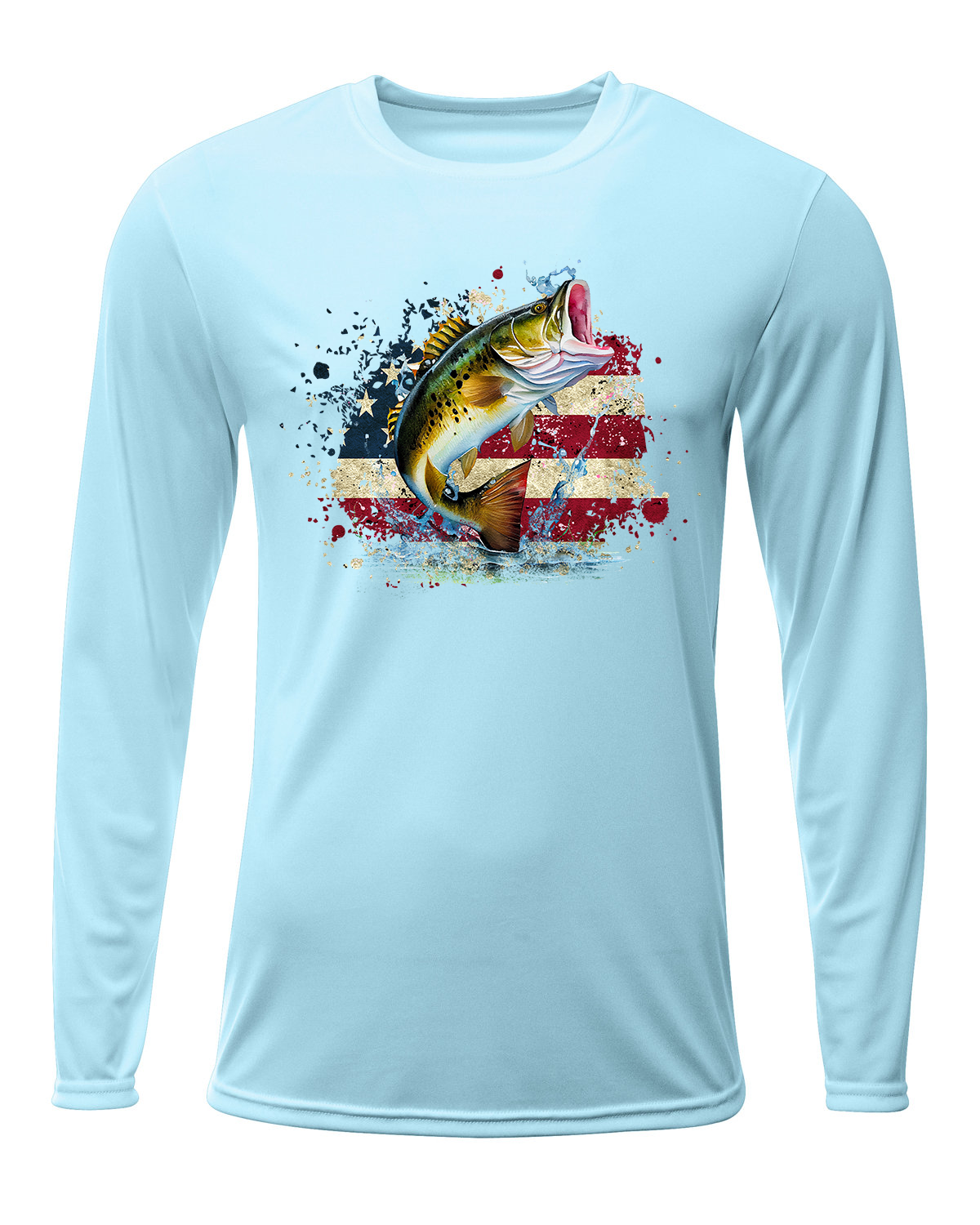 Affordable Custom Apparel Affordable Long Sleeve CAÑA® High Performance Fishing Shirt Cheap Fishing Gear