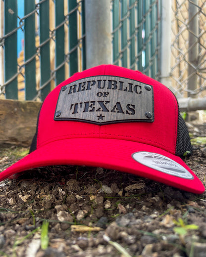 Republic of Texas Customized Hats Promotional Caps Embroidered Hats Yupoong Cheap Hats