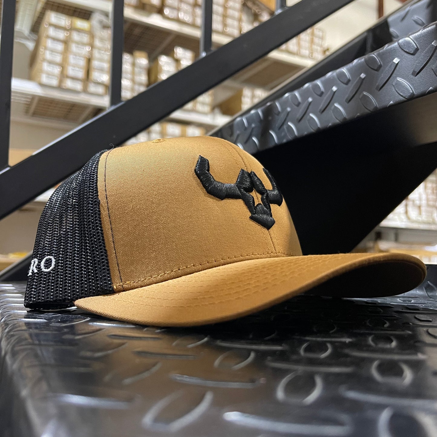 Camel Black Yupoong Classics 6606 Six Panel Retro Trucker Cap Affordable Custom Apparel Hats and Caps with Your Logo