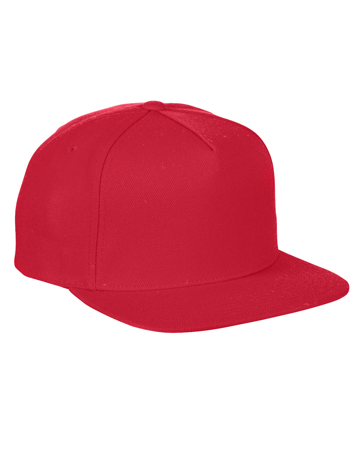Cheap Affordable Custom Hats Caps Custom Leather and Wood Patches Engraved With Your Logo Hats Black Yupoong Red